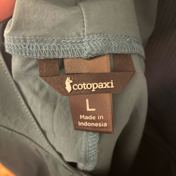 Cotopaxi women’s Tolima overalls dress teal size L like new - Picture 3 of 3